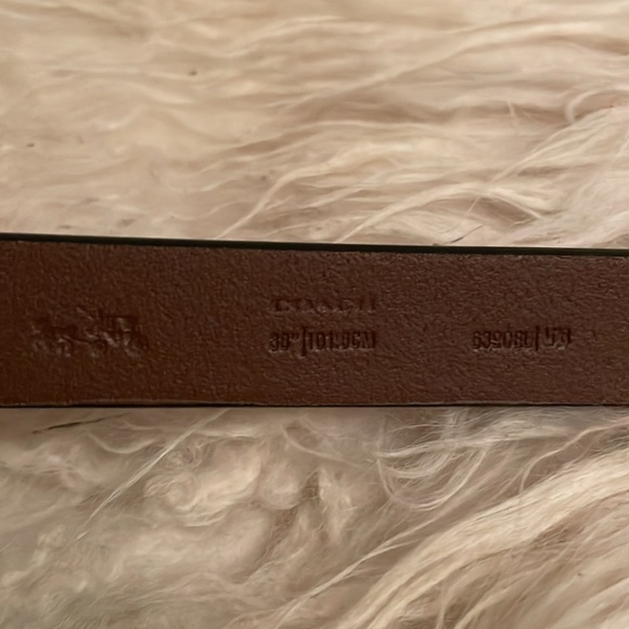 Coach brown leather belt - Picture 2 of 7
